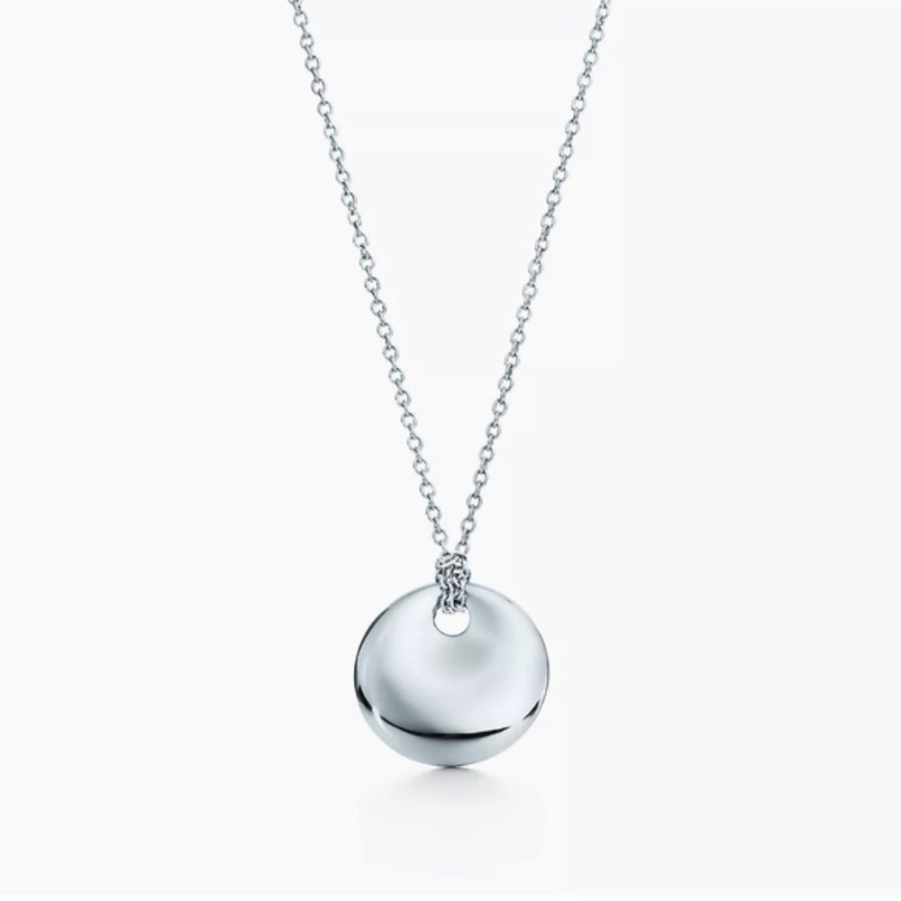 Tiffany & Co. Elsa Peretti Sterling Silver Round Pendant